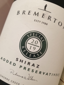 Bremerton Preservative Free Shiraz