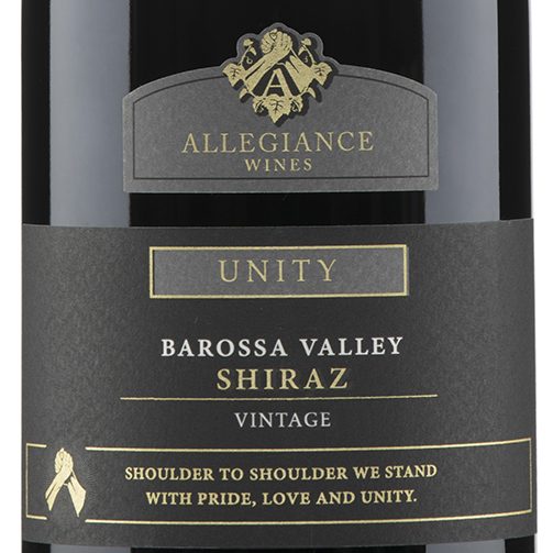 Allegiance wines Unity Barossa Valley Shiraz NV