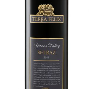 Terra Felix Premium Yarra Valley Shiraz Bottle Image HR