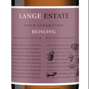 Lange Estate Fifth Generation Riesling