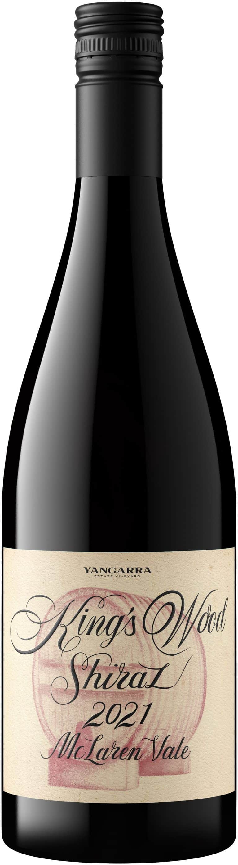 King's Wood Shiraz Bottle Shot