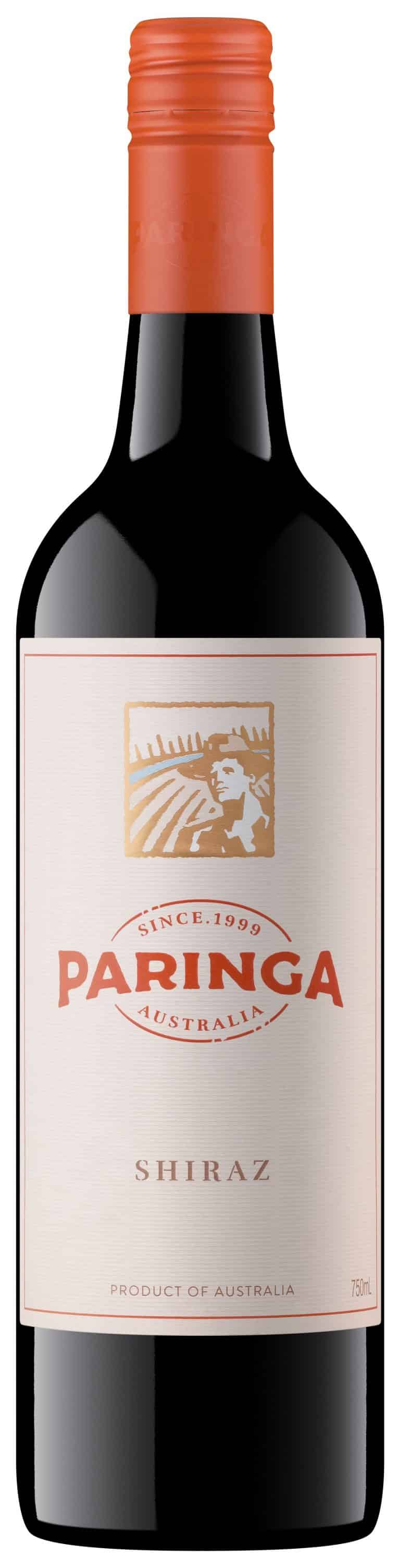 paringa shiraz nv front