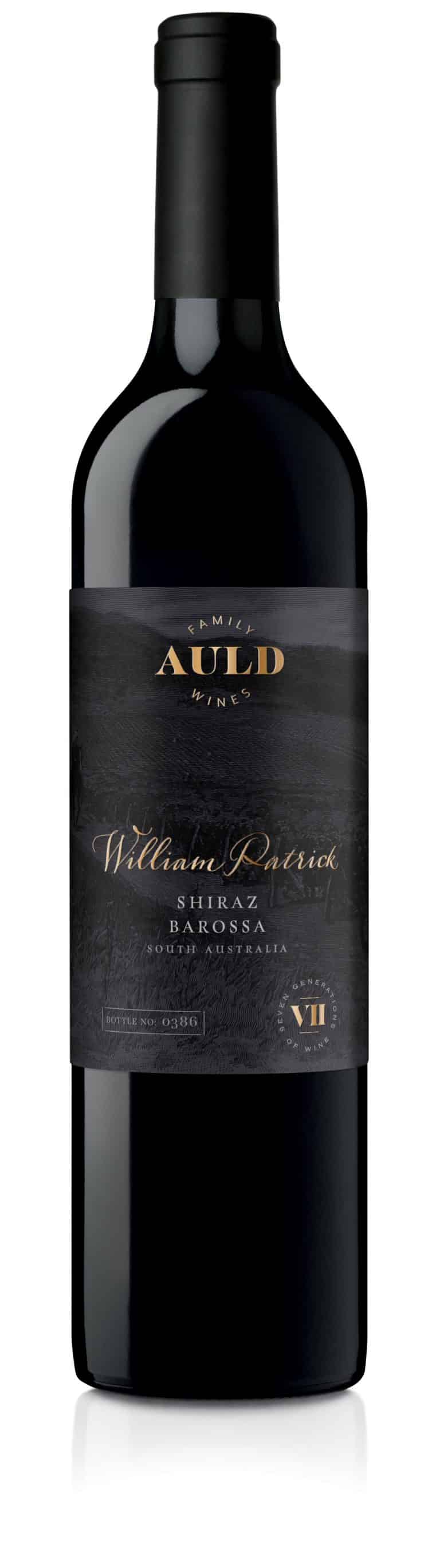 Auld T WP Super Premium Claret bottle vis shiraz under cork