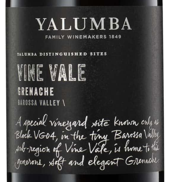 YALUMBA Vine Vale Grenache No VIntage