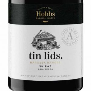 Hobbs of Barossa Tin Lids Shiraz Aria Secca