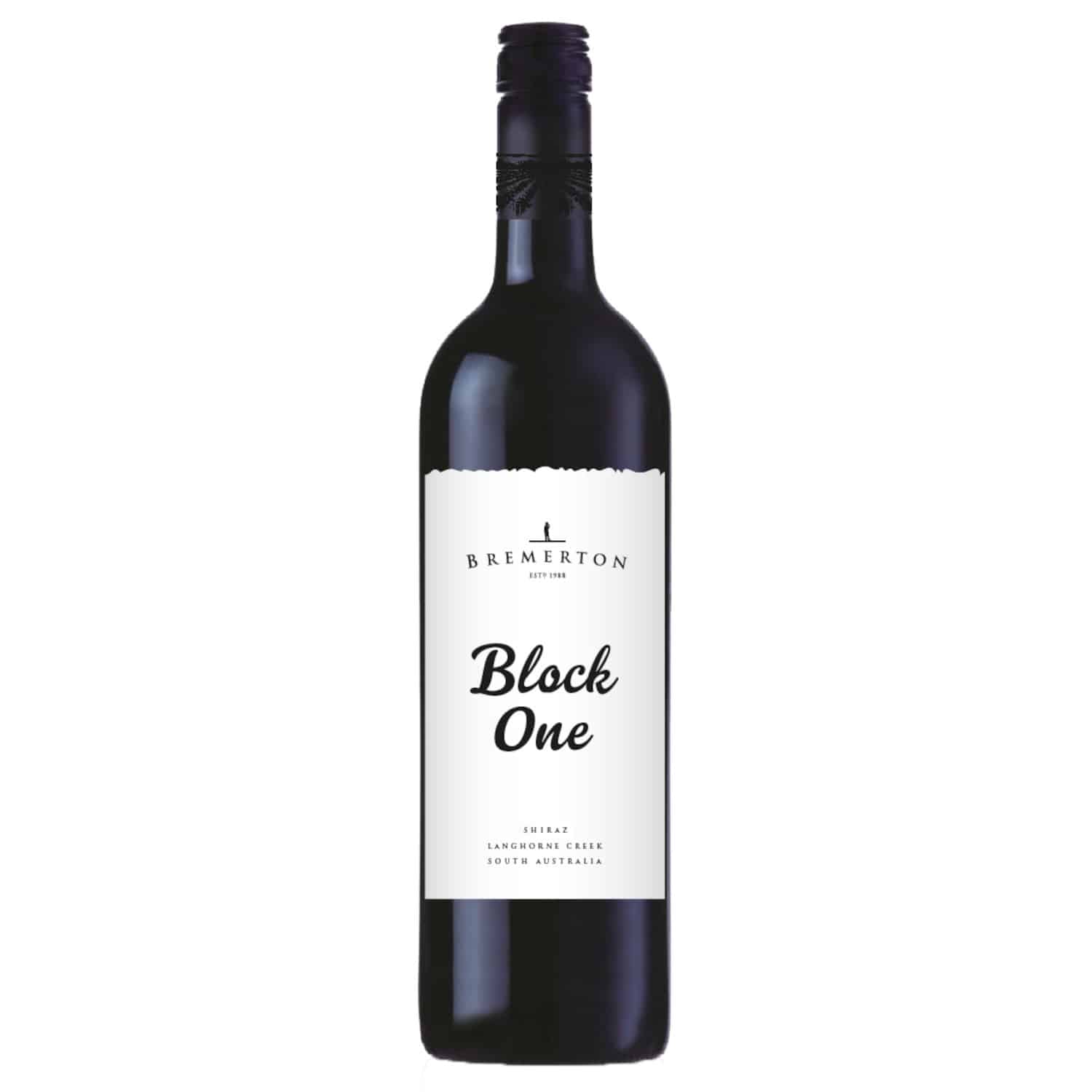 Block One SHIRAZ Bottle Shot