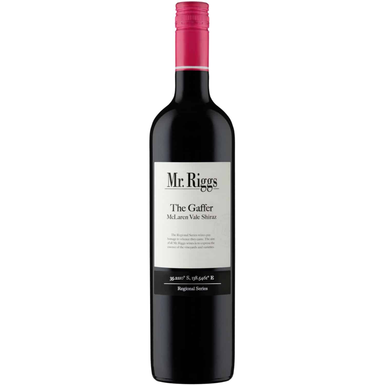 Mr Riggs The Gaffer Shiraz Bottle Shot NV()