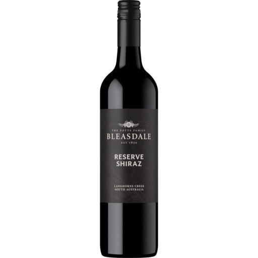 NV Bleasdale Reserve Shiraz Bottle Shot med res