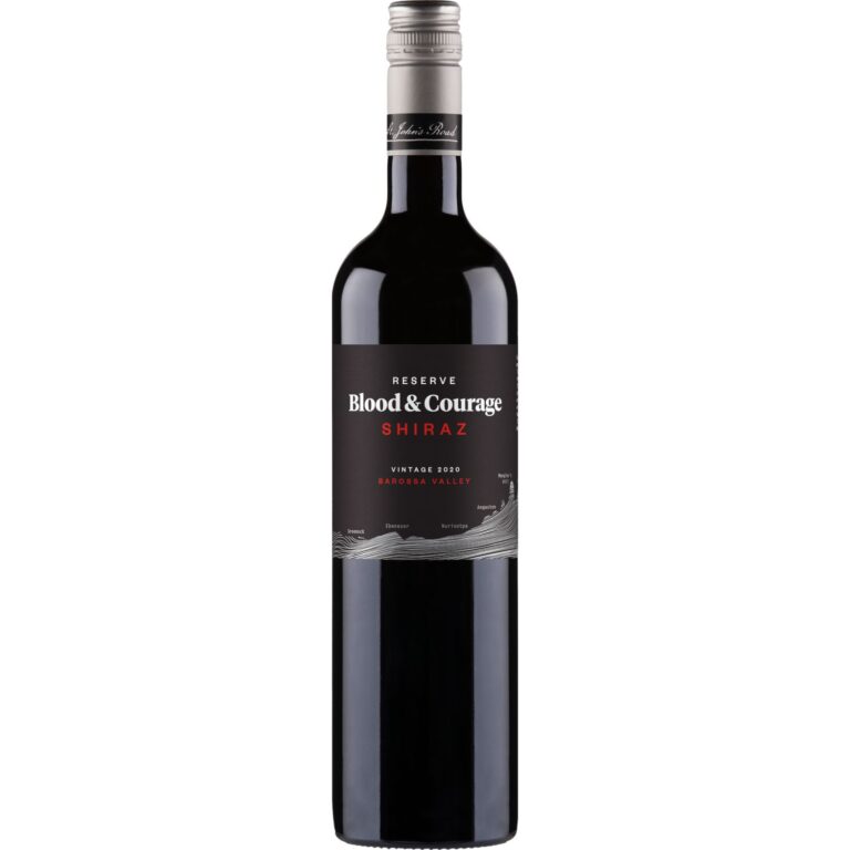 sjr blood and courage reserve shiraz