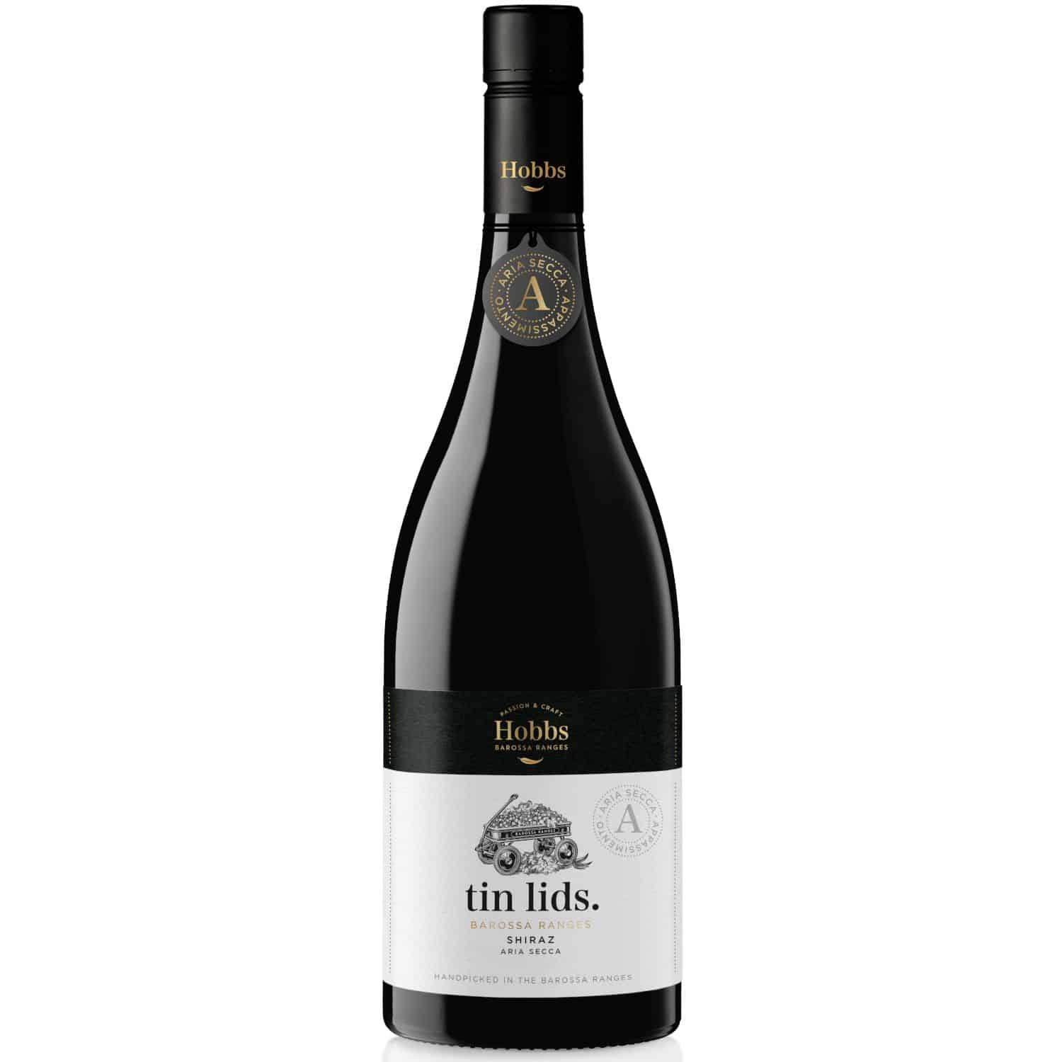 Hobbs Tin Lids Shiraz Aria Secca