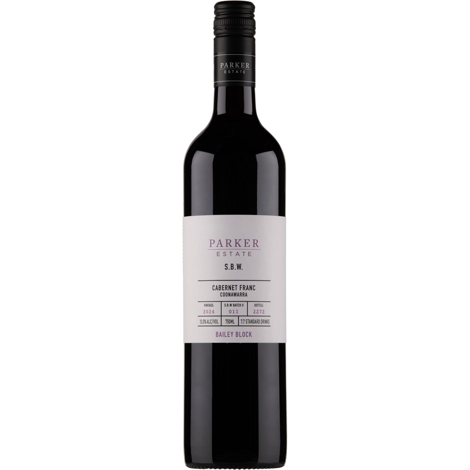 Parker Estate S B W Bailey Block Cabernet Franc Media Res