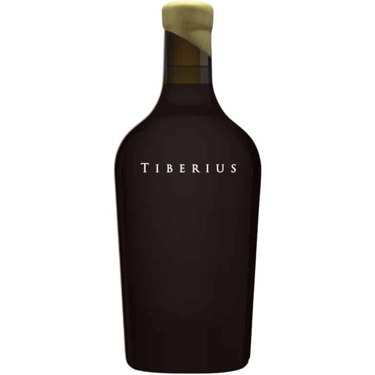 Tiberius shiraz bottle shot copy