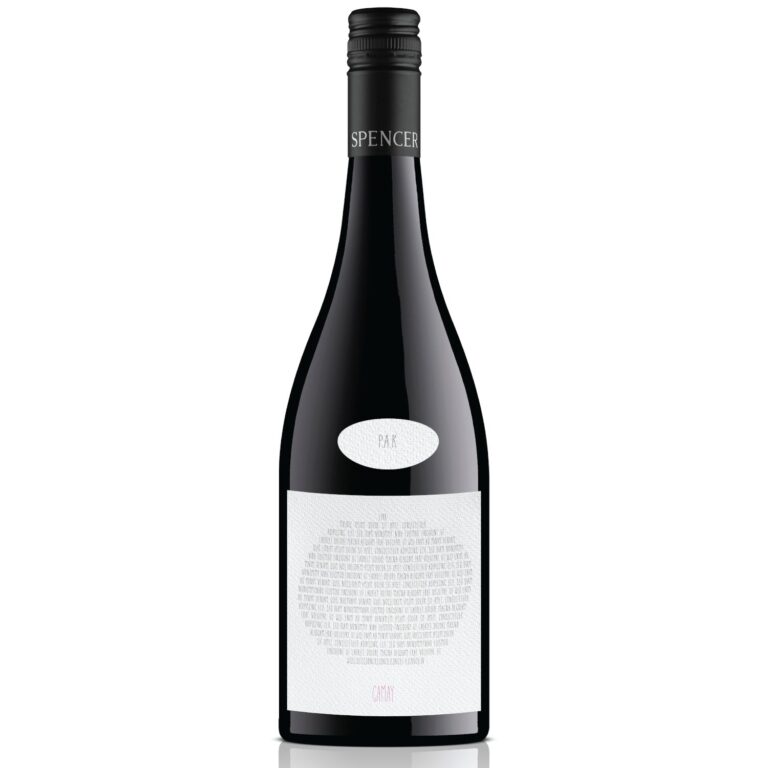 par gamay label on bottle