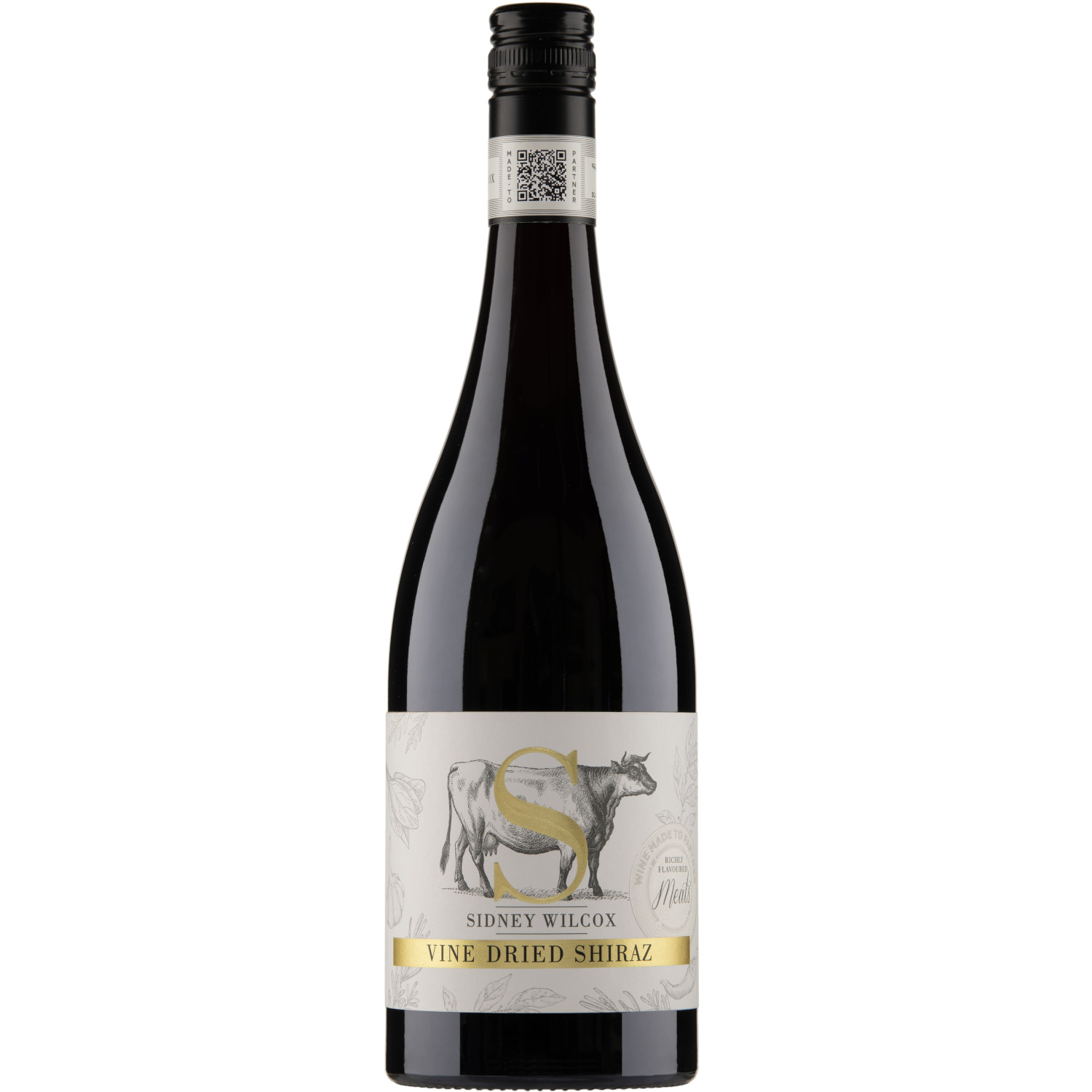 Sidney Wilcox Vine Dried Shiraz with neck band