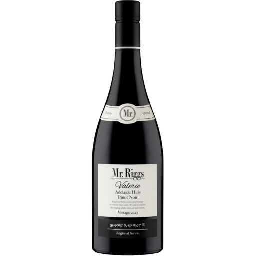 Mr Riggs Valerie Pinot Noir Bottle Shot