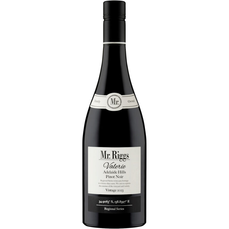 Mr Riggs Valerie Pinot Noir Bottle Shot