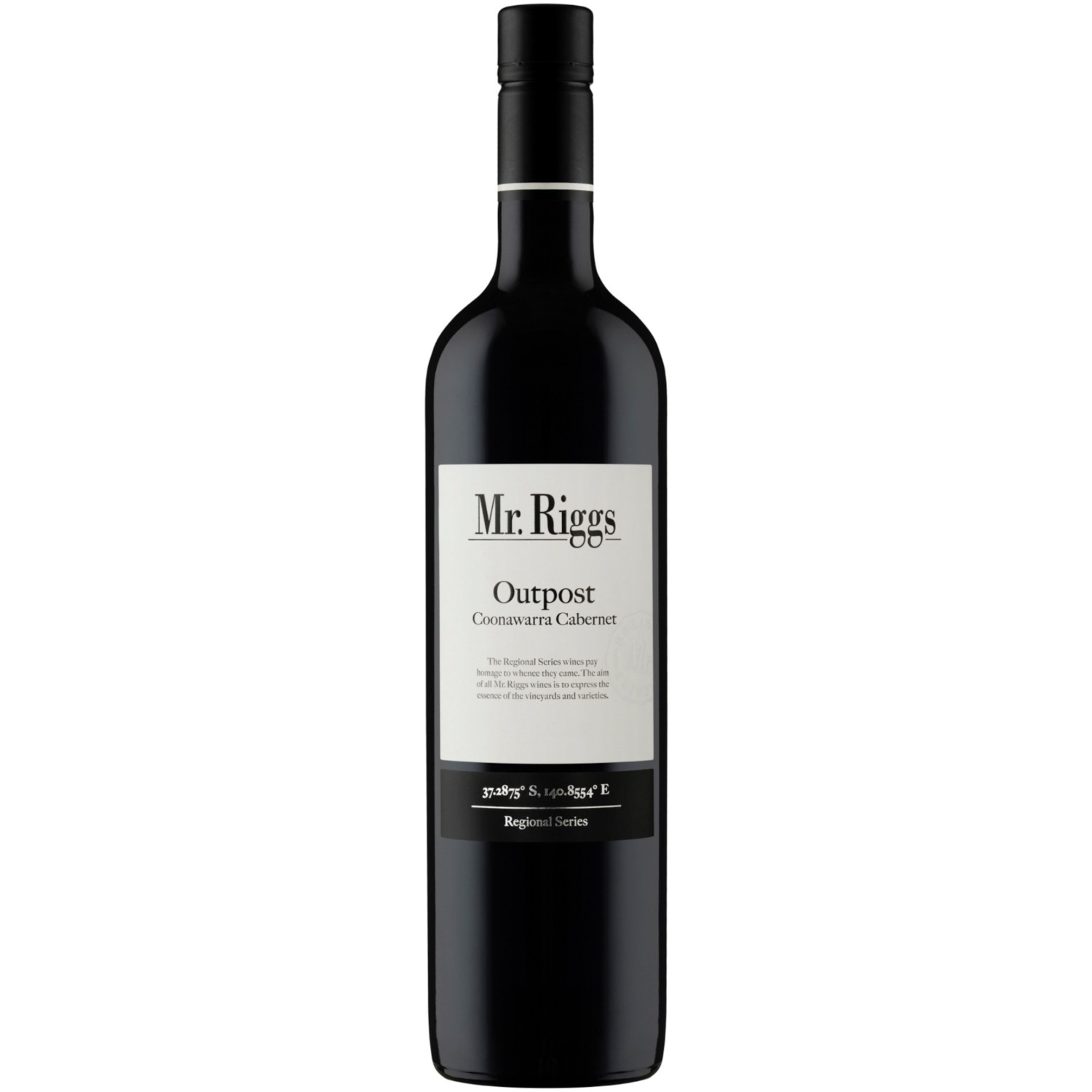 Mr Riggs NV The Outpost Cabernet Bottle Shot