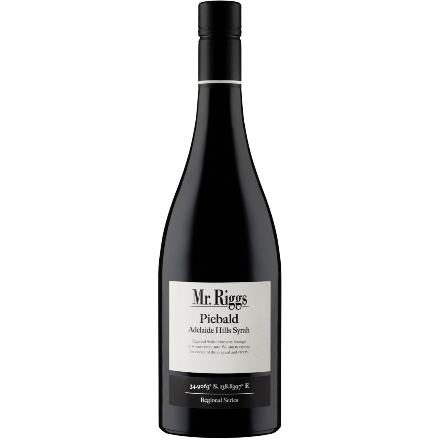 Mr Riggs Piebald Syrah Bottle Shot NV