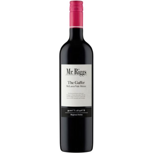 Mr Riggs The Gaffer Shiraz Bottle Shot NV