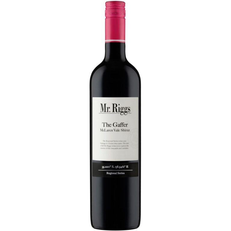 Mr Riggs The Gaffer Shiraz Bottle Shot NV