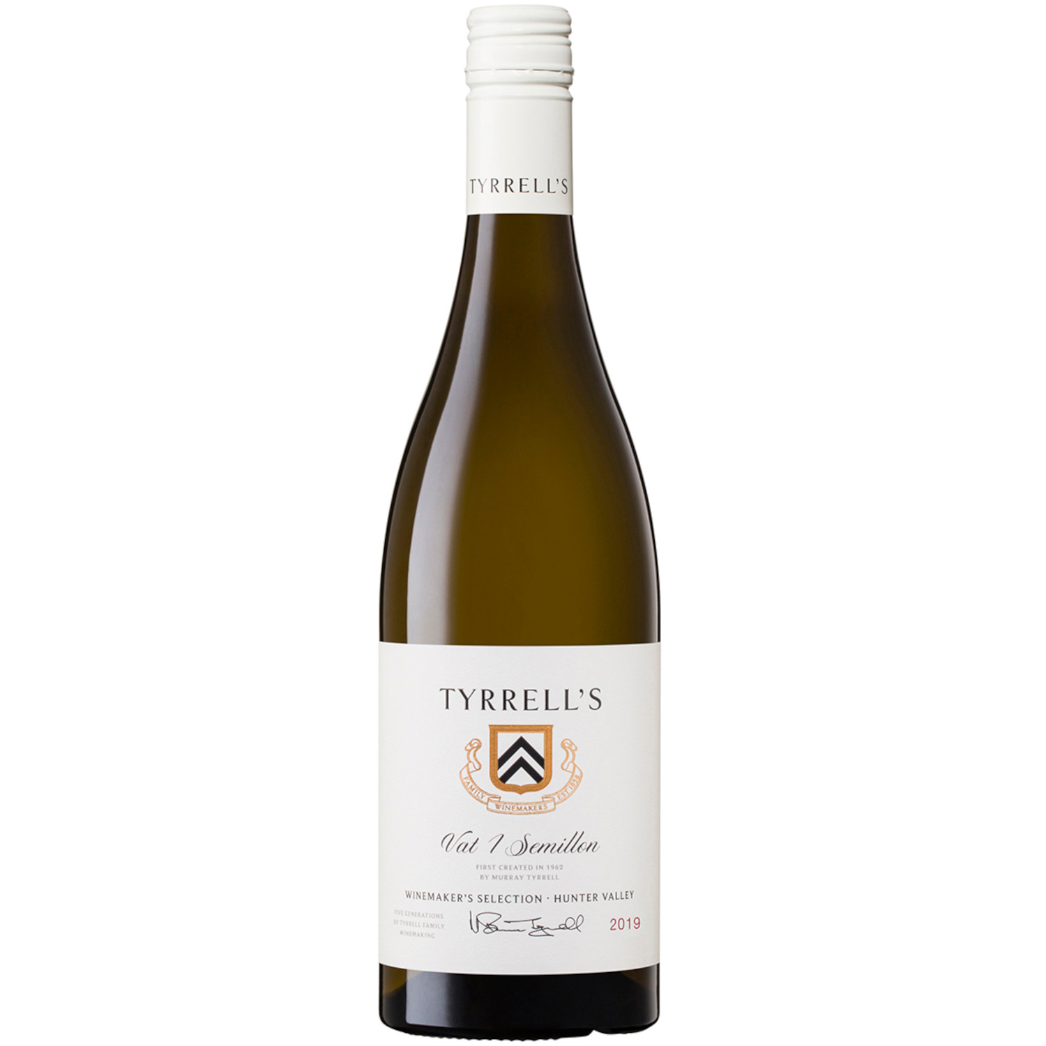 Tyrrell's Vat Semillon Bottle Shot xpx