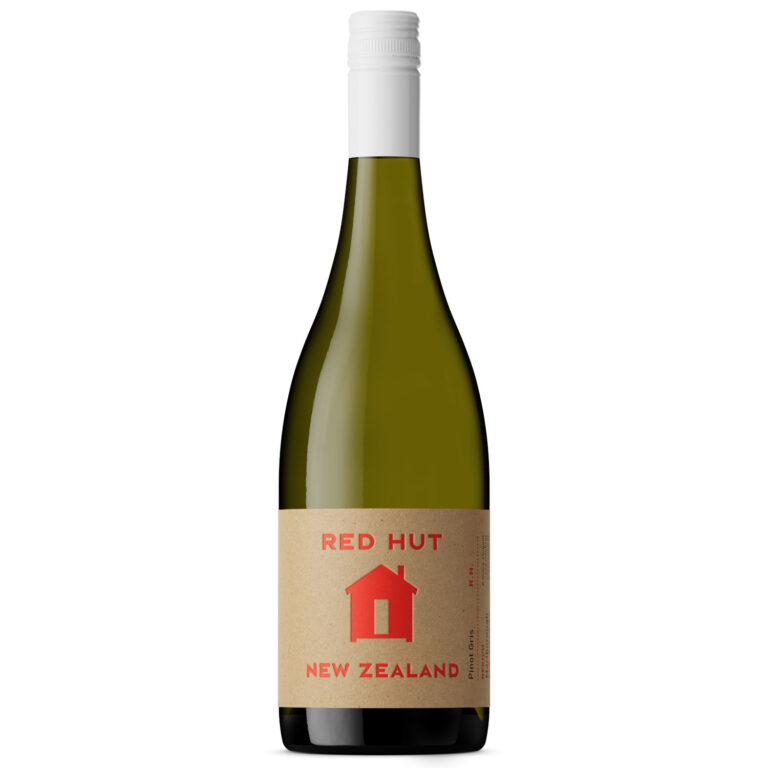 Red Hut Pinot Gris Front Deep Etched NV HR ()