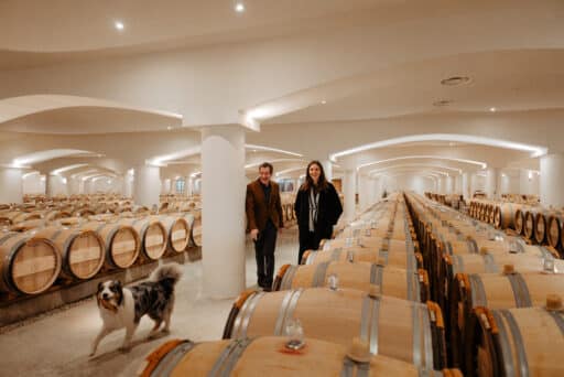 PEN La Chapelle Grange winemakers barrels