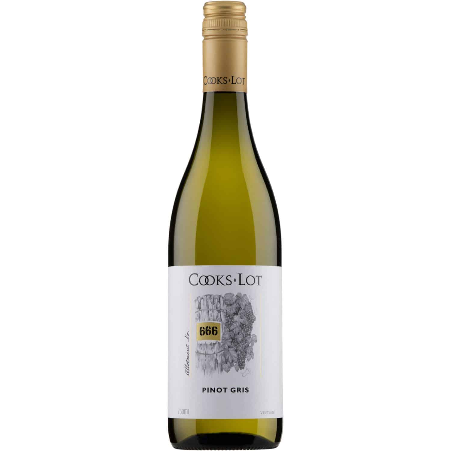 Cook's Lot Pinot Griz NV