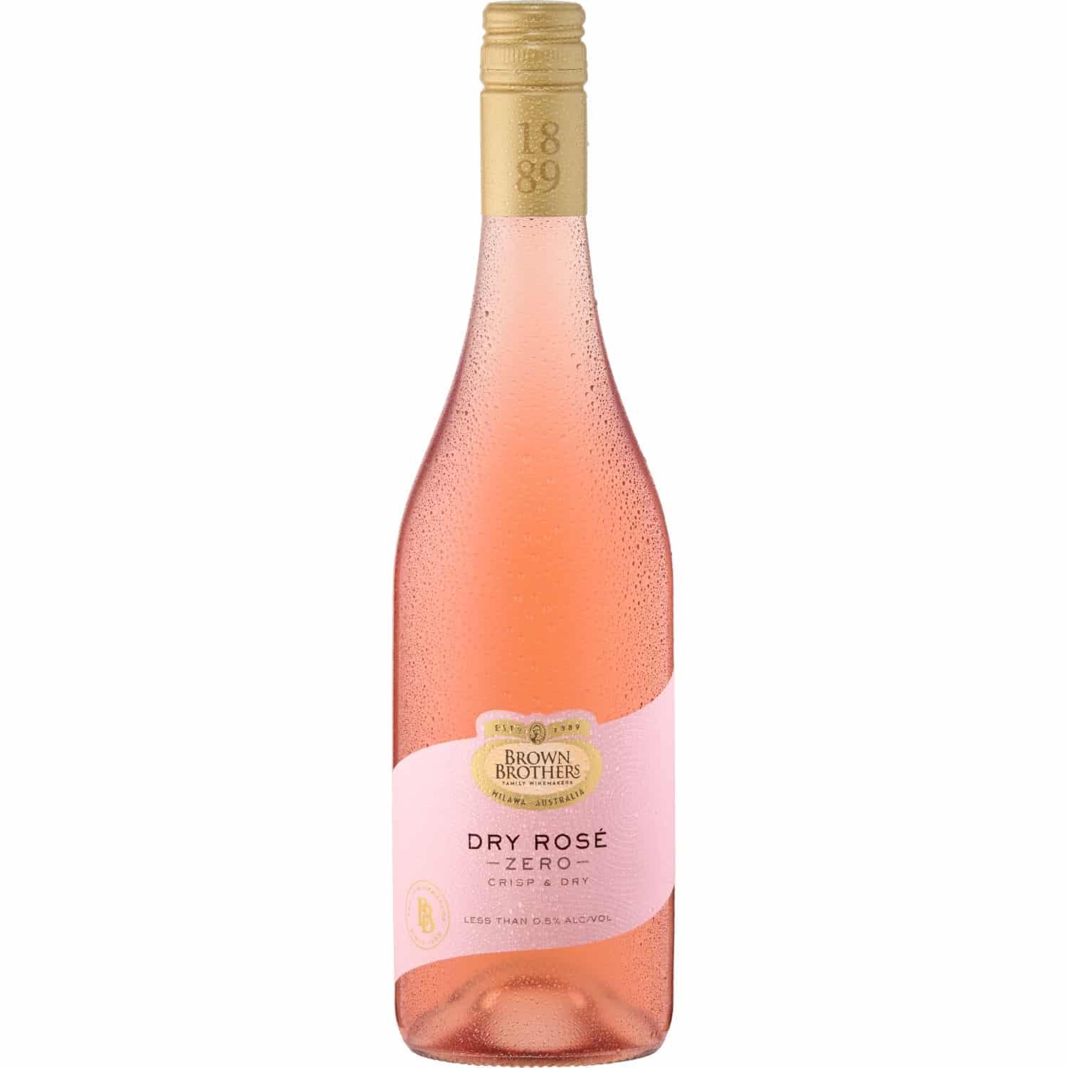 BrownBrothers NV DryRosé Zero mL CHILLED