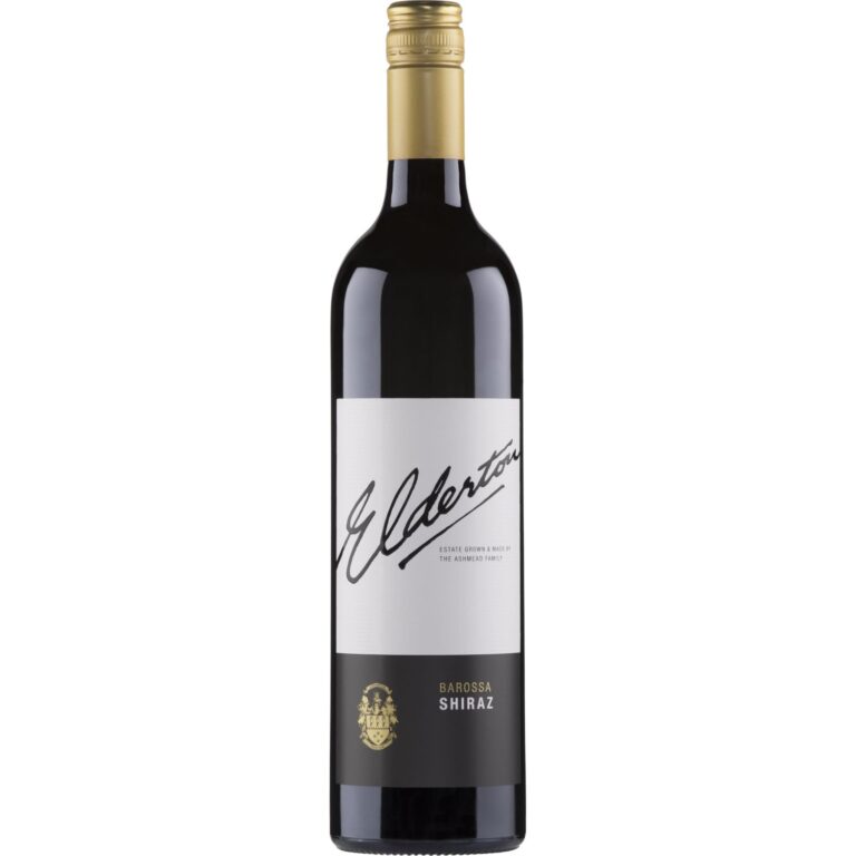 Elderton Barossa Shiraz NV transparent background