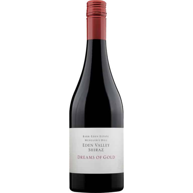 barr eden estate dreams of gold shiraz pk bottle image