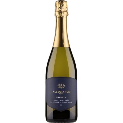 Allegiance Wines Fortuity Sparkling Cuvee Chardonnay Pinot Noir NV low res