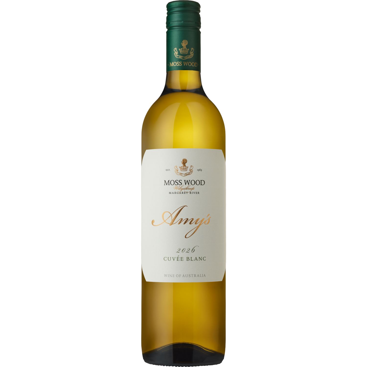 MOSS WOOD Deep etch Amys Curvee Blanc Bottle ()